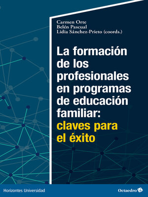 cover image of La formación de los profesionales en programas de educación familiar